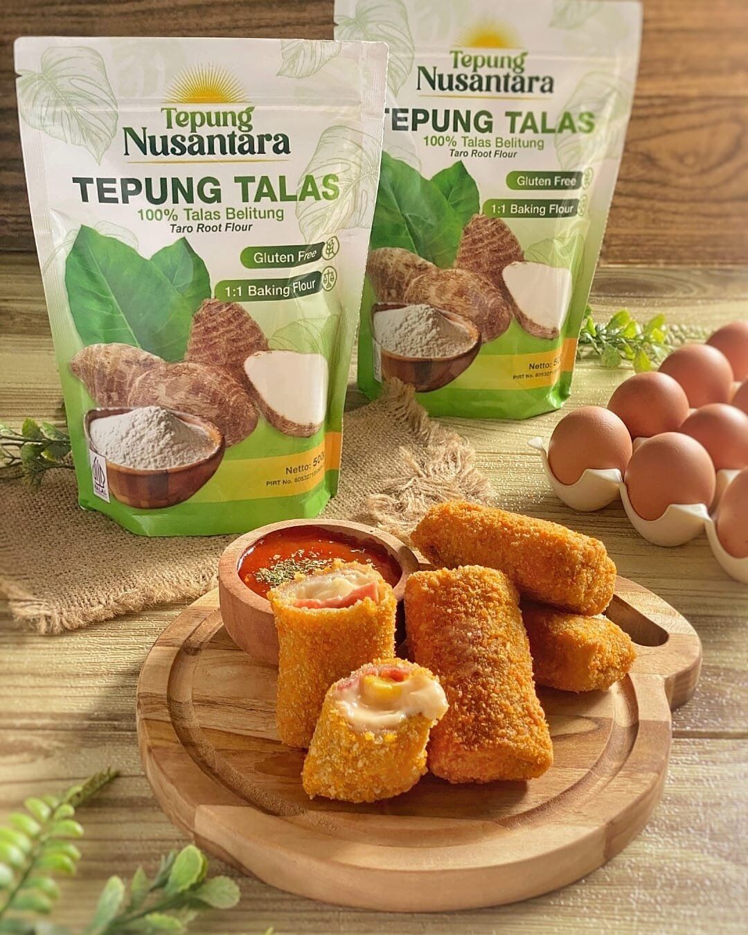 Aneka olahan tepung talas